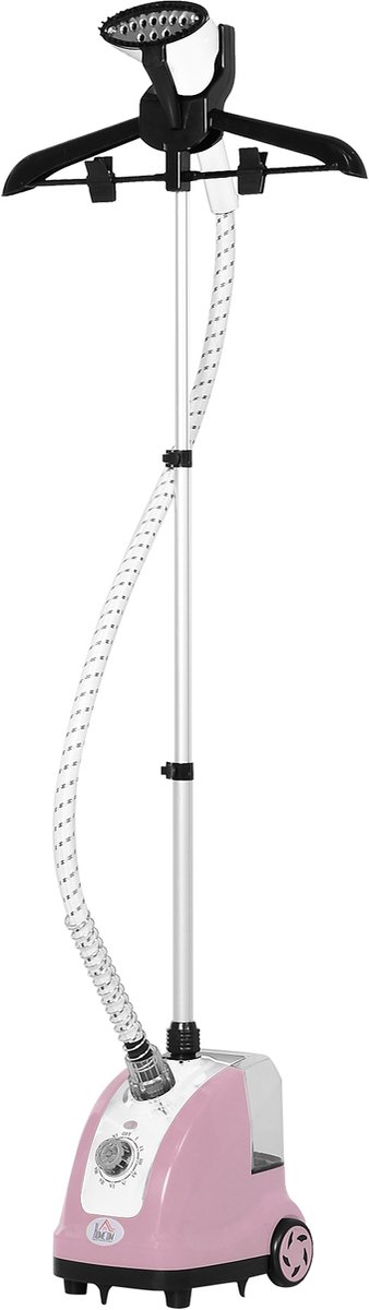 HOMCOM-kledingstomer-26x21.5x29cm-ABS-roze