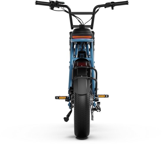 A-Spadz CAVET Air Elektrische Fatbike - Inclusief Voetsteuntjes - 20 Inch - 250W Motor - 7 Versnellingen - 100 km Actieradius - Hydraulische Schijfremmen - Blauw van A-Spadz — afbeelding 5