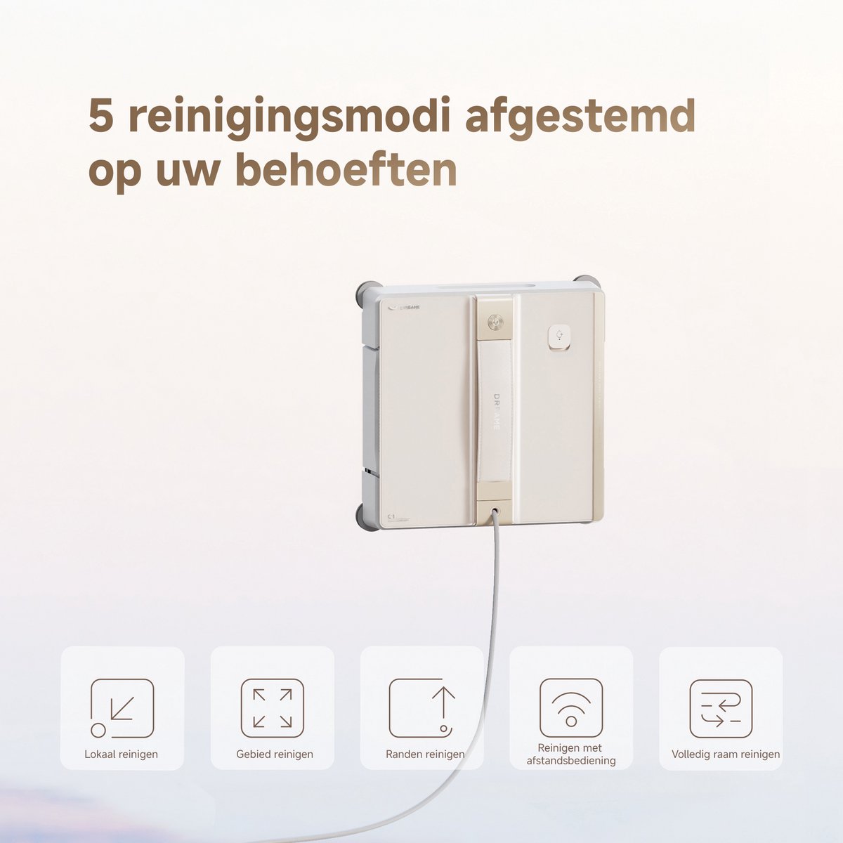 Dreame C1 - Automatische Raamreiniger thumbnail 5