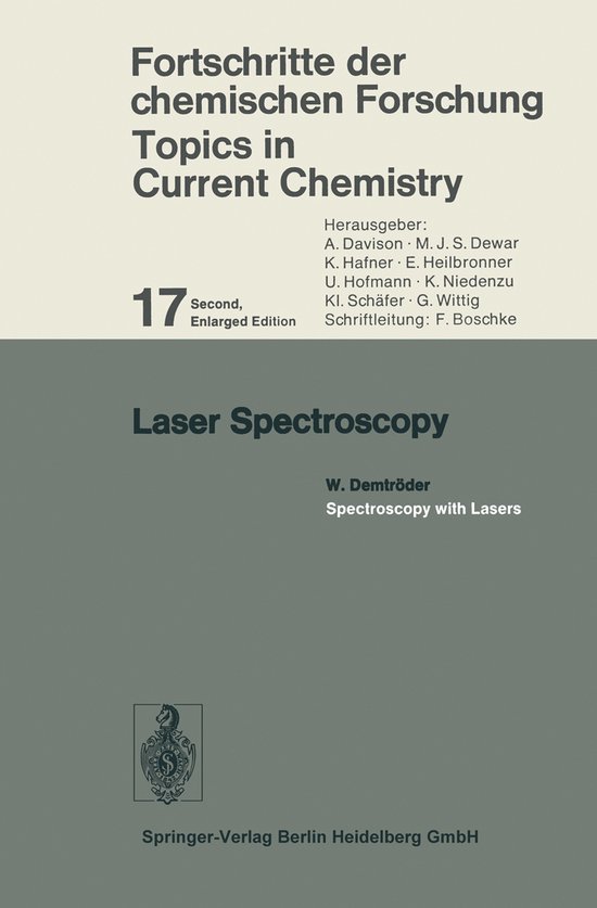 Laser Spectroscopy - cover