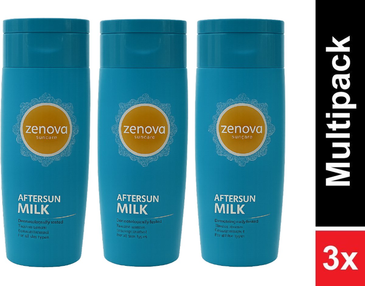 Zenova aftersun milk - VOORDEELSET - 3 stuks 200 ml