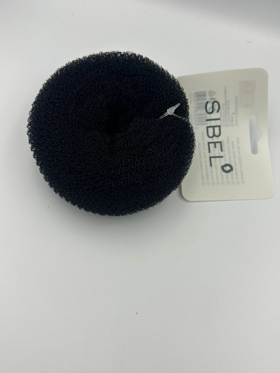 SIBEL Bun Ring Nylon Black 11cm 9503021 P001364