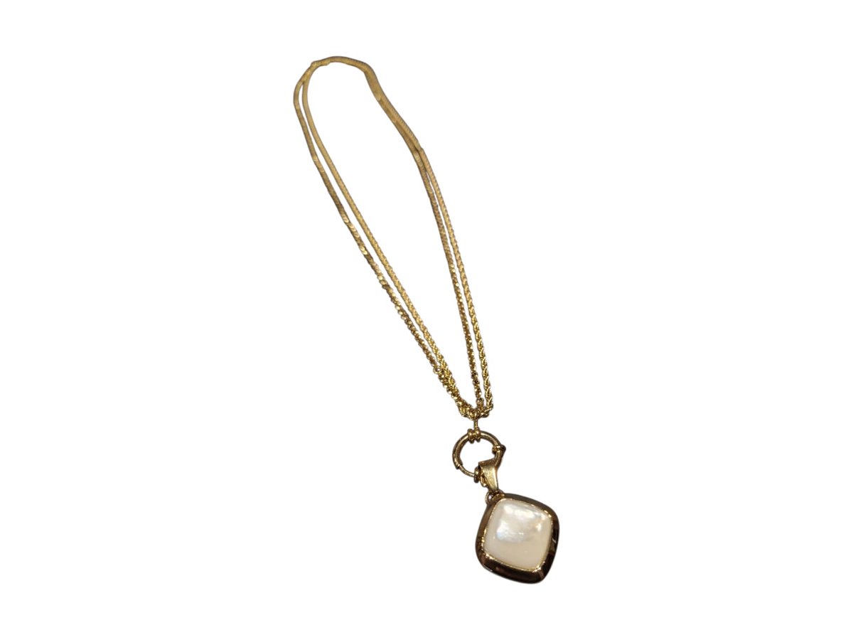 Melano Jewelry - Friends - Olivia - Kosmic - Pearl Facet - Khai - Ketting Set - Goud