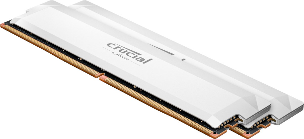 Crucial DDR5 PRO 2x32GB 6400 White