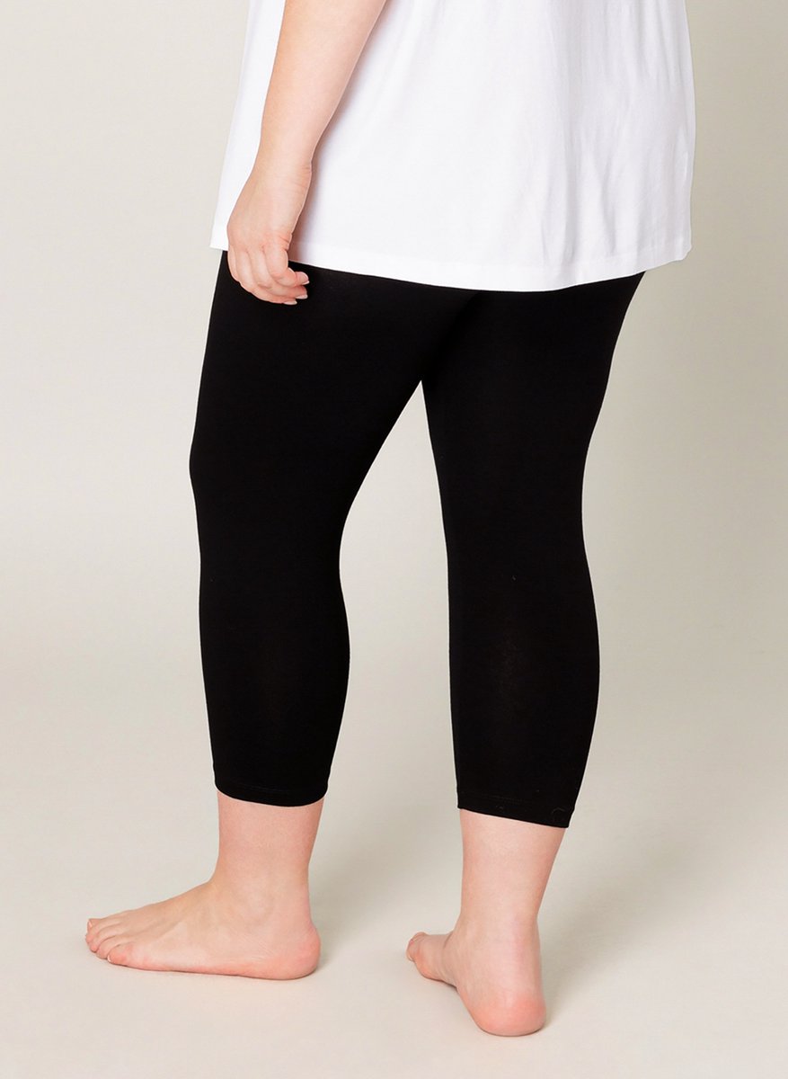 BASE LEVEL CURVY Audrey Legging - White - maat 4(54/56)