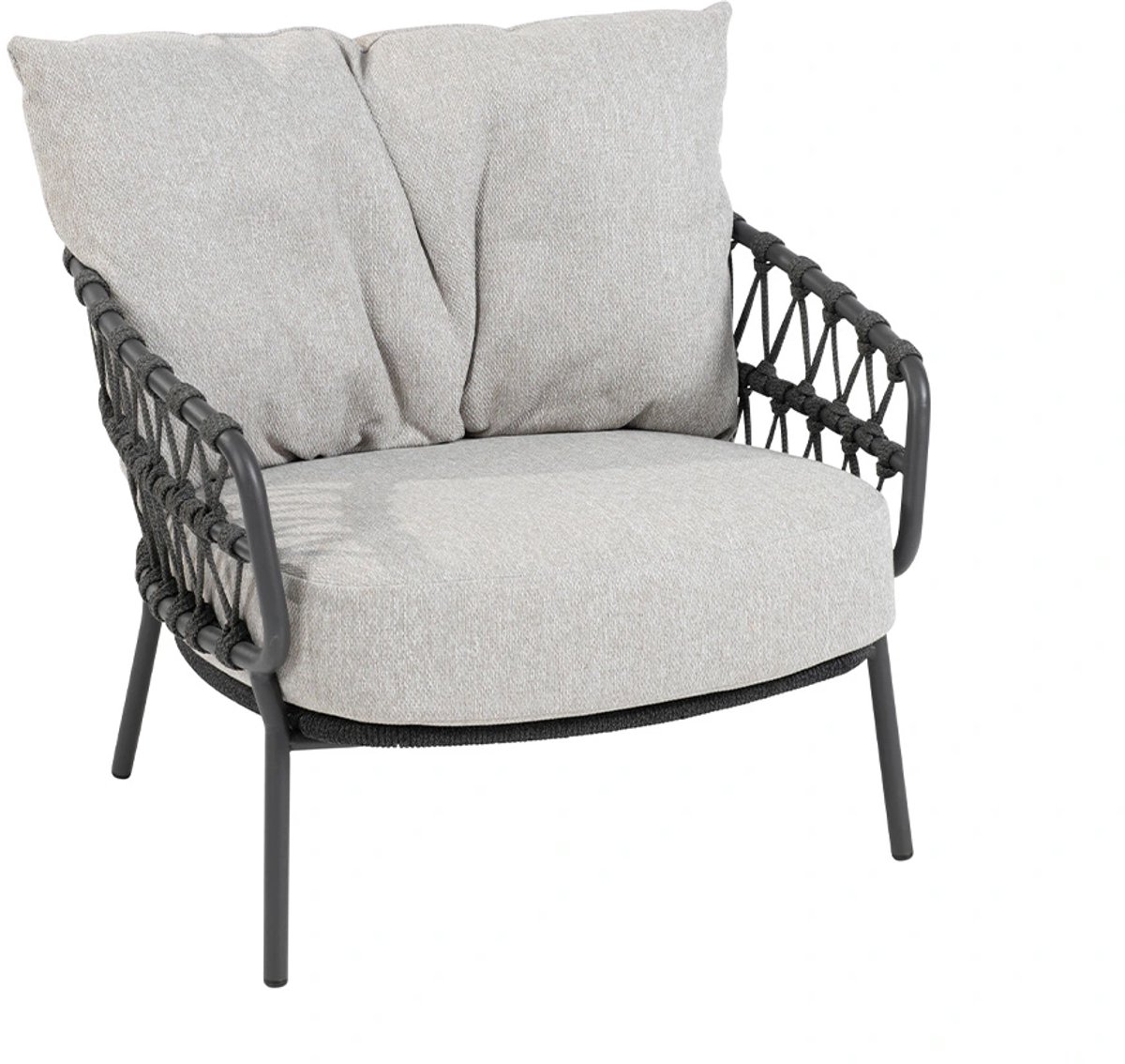 4 Seasons Outdoor Calpi fauteuil lounge - anthracite