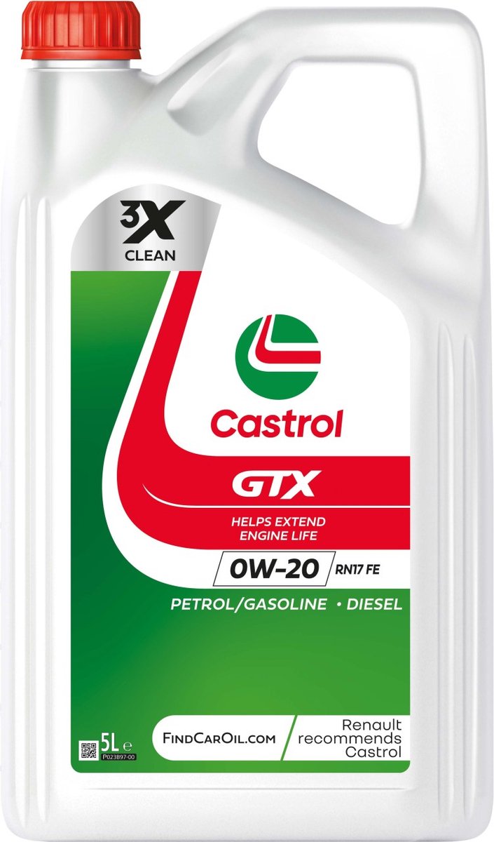Castrol Renault GTX RN17 FE 0W20 - 5L