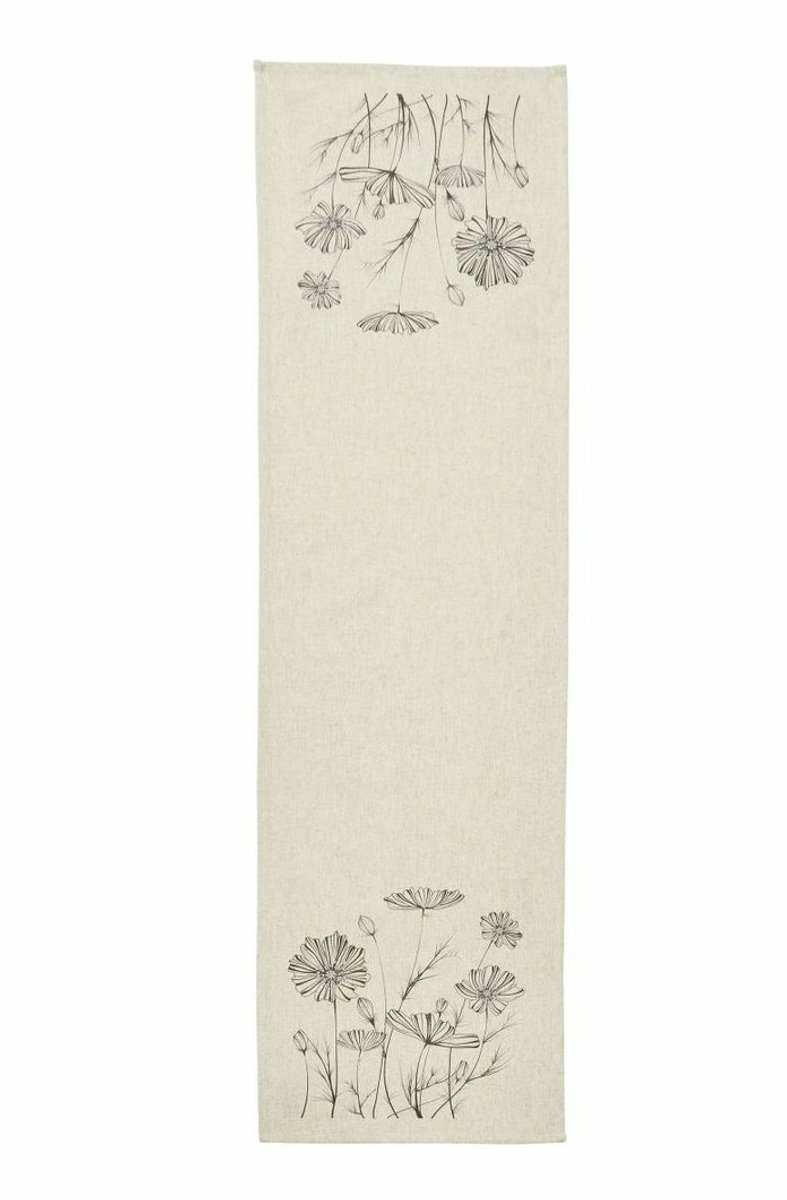 Tafelloper Bloemenweide 150 x 40 cm.