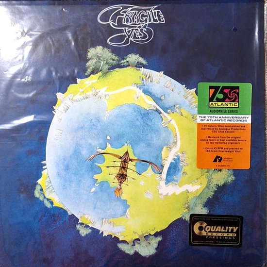 Fragile - HQ 2LP 45rpm - 180 gram - Atlantic 75 Series