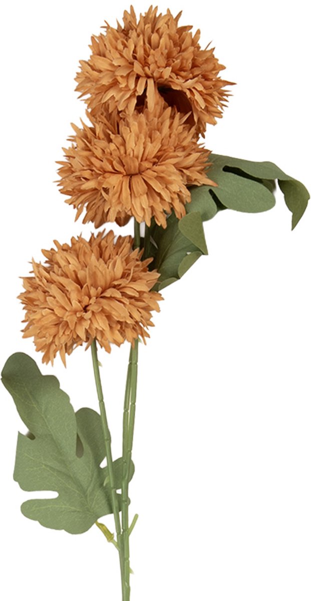 Clayre & Eef Kunstbloem 64 cm Oranje Kunststof