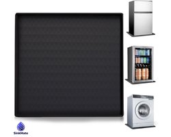 Lekbak Wasmachine – Siliconen Opvangbak - Opstaande Rand - SinkMate® - 60 x 60 cm – Lekbak Koelkast Vaatwasser Diepvriezer