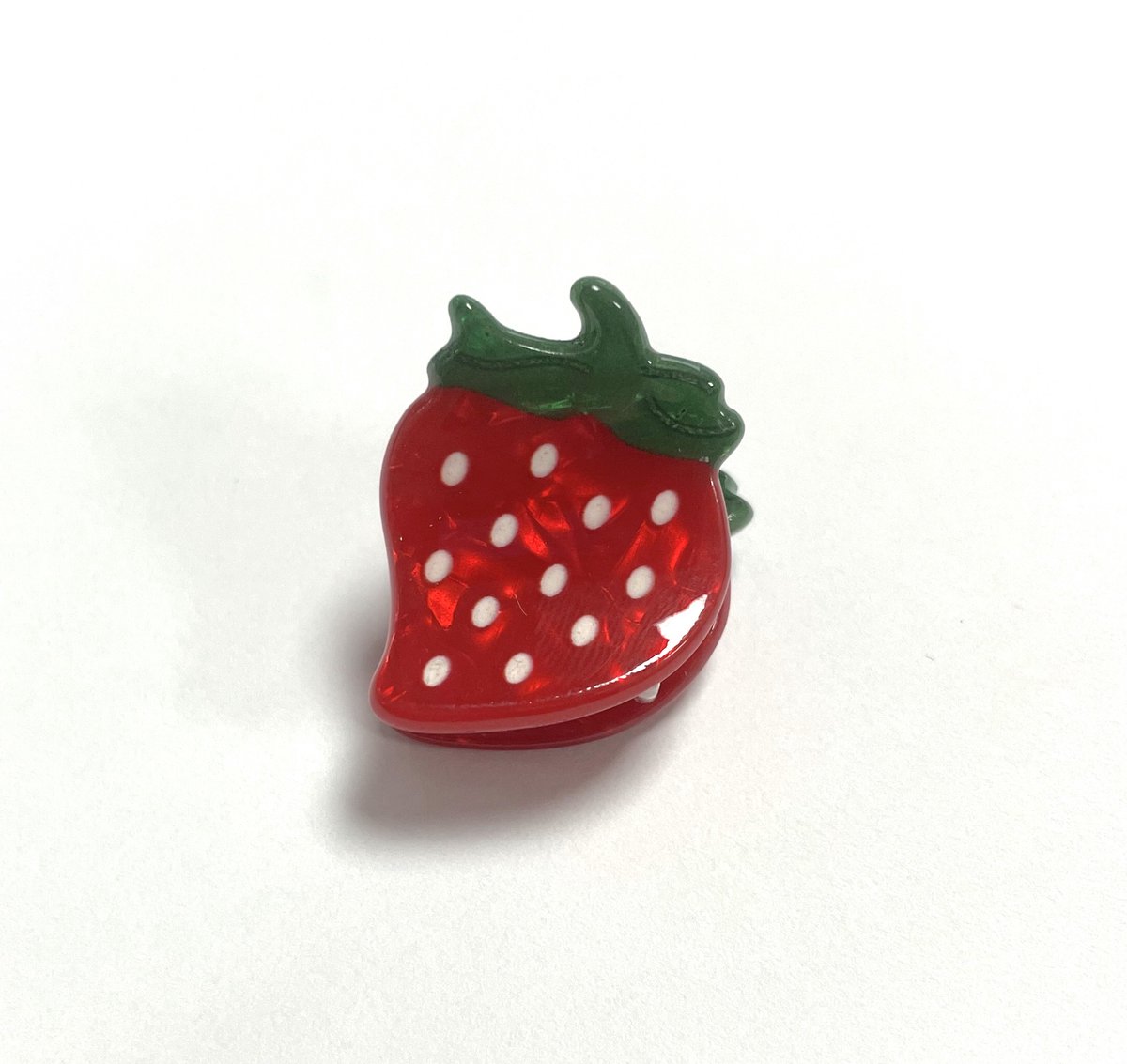 Aardbei haaraccessoire - Speelse haarklem voor dames - Zomers en fruitig - Damesdingetjes