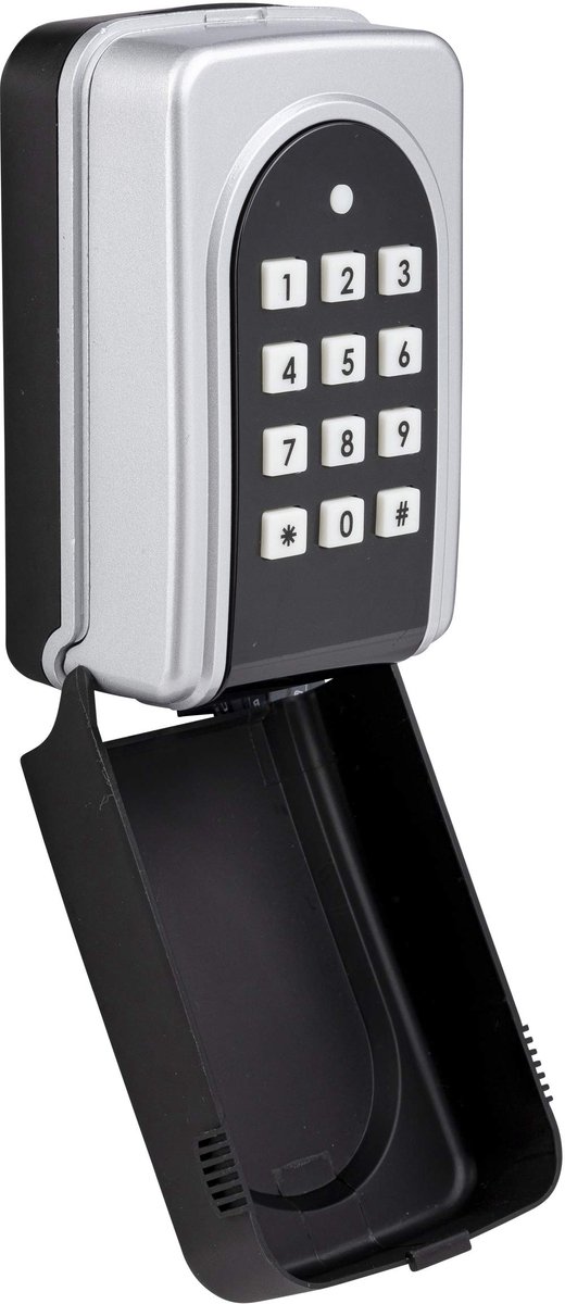 ONVAYA® Elektronische sleutelkast | Sleutelkluis met individueel instelbare cijfercode | Eenvoudige wandmontage | Weerbestendige metalen behuizing voor binnen- en buitengebruik | Hoofdcode