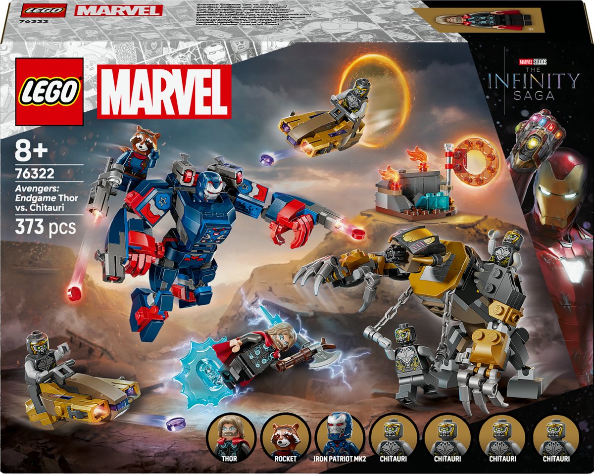 LEGO 76322 Super Heroes Marvel Avengers: Endgame Thor vs. Chitauri