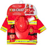 Melissa & Doug – Verkleedset brandweer – Inclusief megafoon met geluid