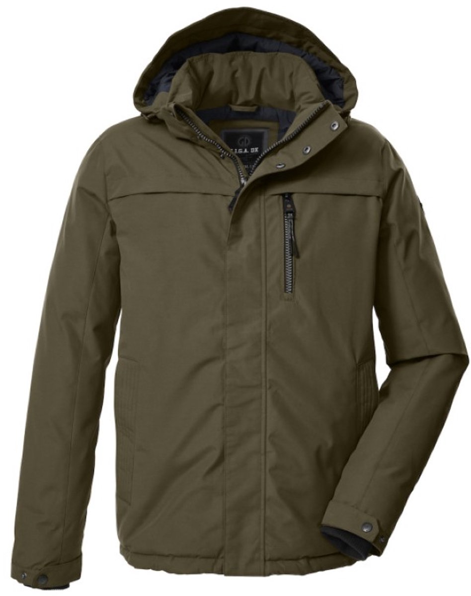 Killtec heren winterjas - functioneel - 43583 - bruin - maat 4XL