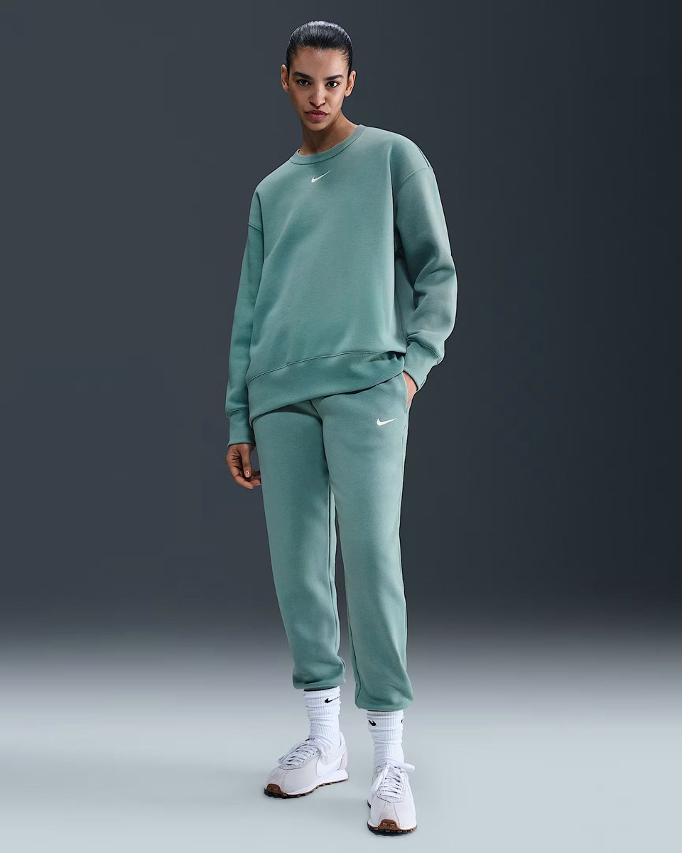 NIKE - sportswear phoenix fleece women's pant - Sport joggingbroek dames - Off White