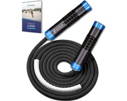 Extra Dik Jump rope MET 4 WEKEN DUREND KRACHT EN MOBILITEITSCHEMA GEMAAKT DOOR ONZE FYSIO - Speedrope Sport Springtouw voor Volwassenen & Kinderen INCL Online trainingsschema - Fitness Skipping rope | VITALIC