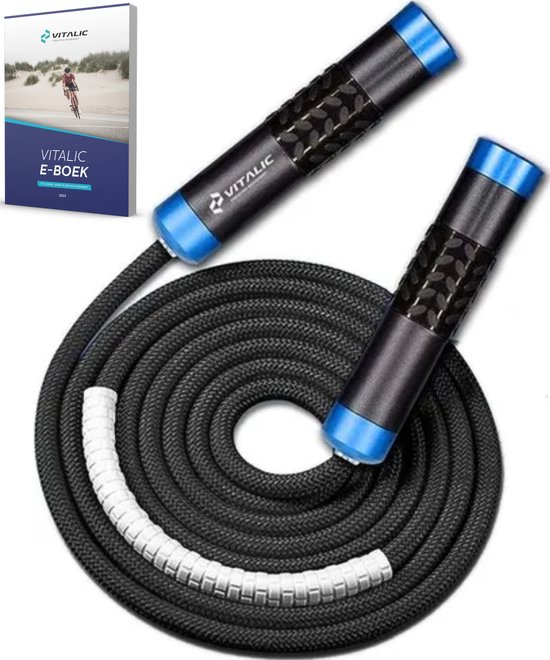 Speedrope Sport Springtouw voor Volwassenen & Kinderen INCL Online trainingsschema - Skipping rope - Fitness Jump rope Kind lang - Skipping rope | VITALIC