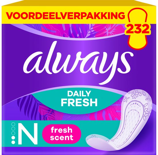 Always Dailies Fresh Normal - Dailies 232 pièces - Protège-slips