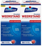 Davitamon Compleet Weerstand Hoog Gedoseerd - 2 x 150 stuks - Voordeelverpakking