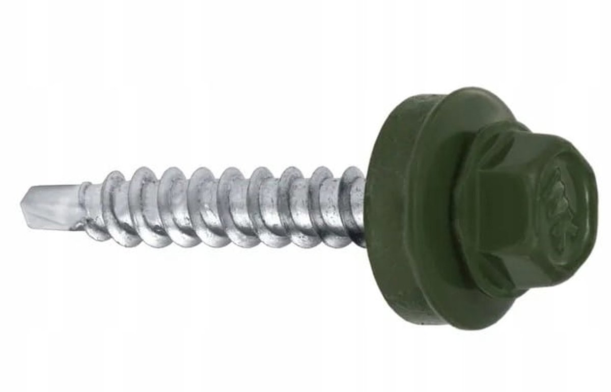 Wkręt-met Serie - Boorplaatschroef - 4,8x35mm - Zeskante Kop - Grijs