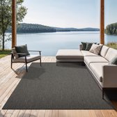 le tapis Mistra - tapis d'extérieur robuste, moderne, résistant aux intempéries et aux UV, pour balcon, terrasse et véranda Mais aussi adapté à la cuisine, tissé à plat, 120x170