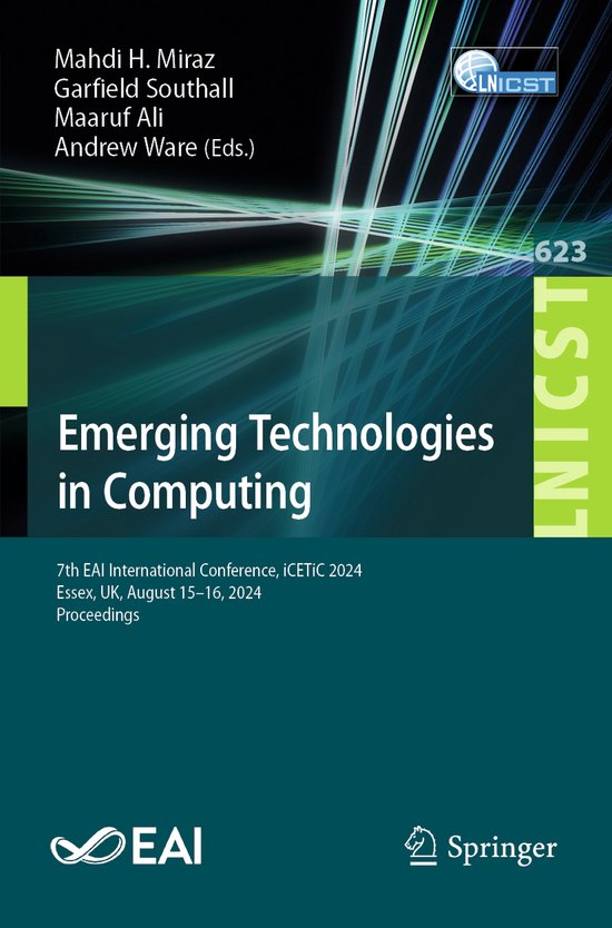 Lecture Notes of the Institute for Computer Sciences, Social ... - cover