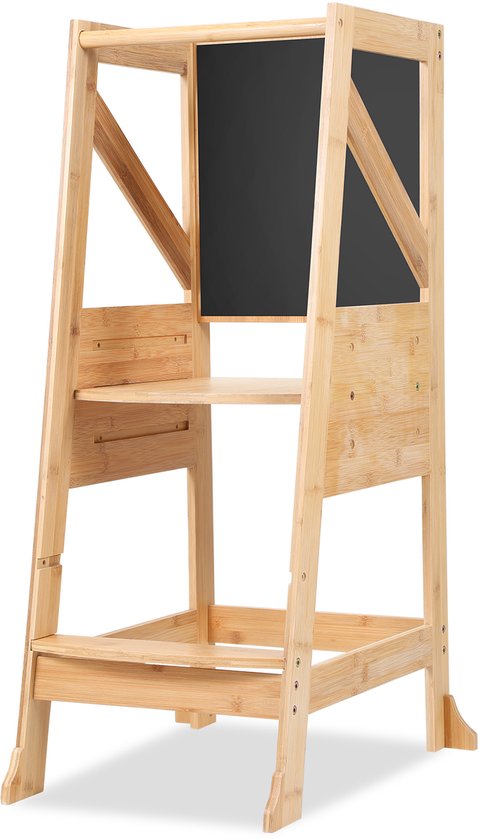 Leertoren - Leertoren Montessori - Leertoren Keukenhulp - Learning Tower - Keukentoren - Opstapje - Kindertrap