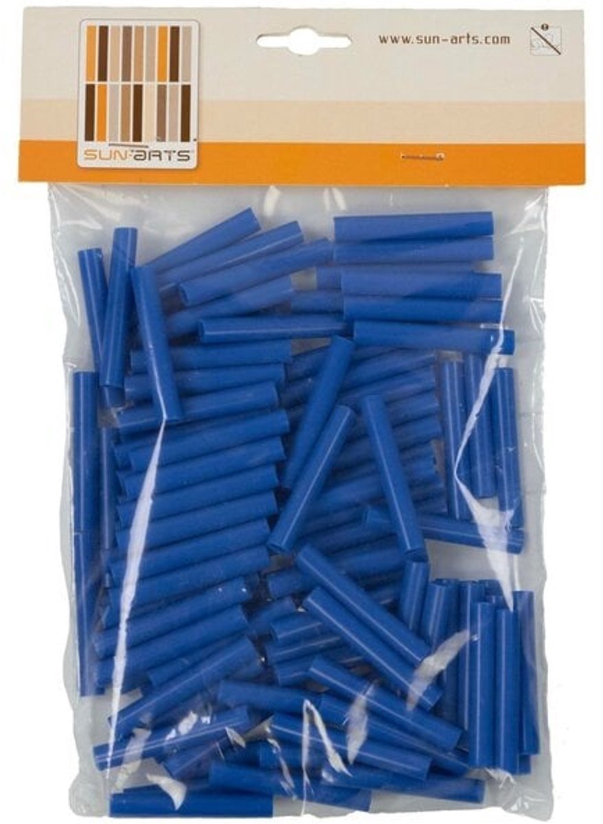 Sun Arts 250 stuks hulzen blauw