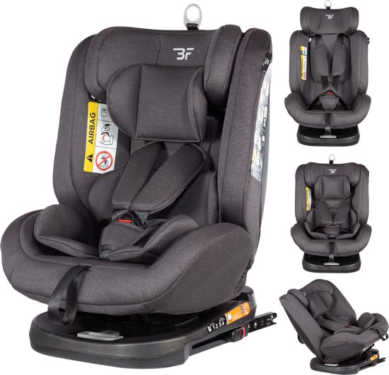 Bebies First Autostoel Kiddo I-Size 360° Draaibaar & Isofix