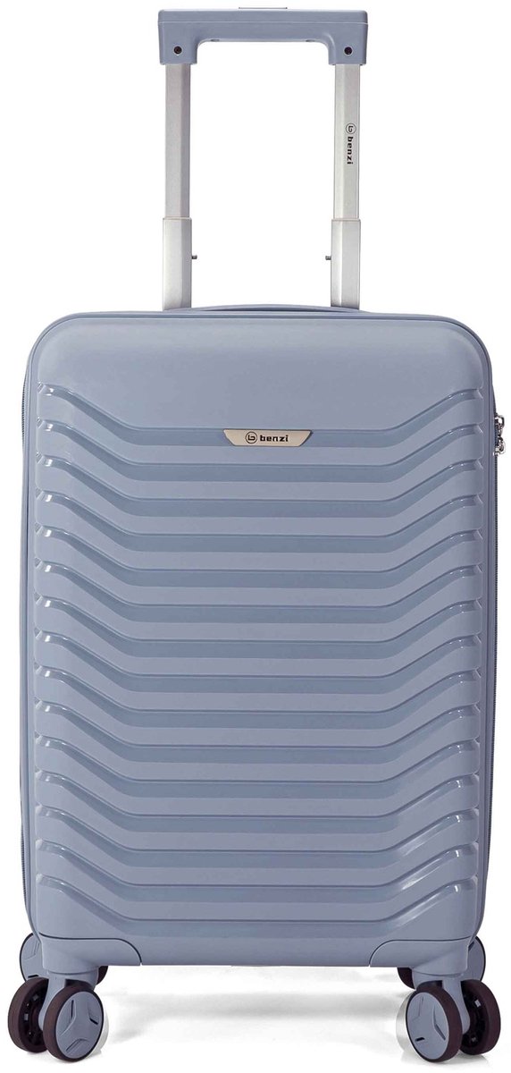 Benzi Pias Handbagage Koffer 55 cm - 30 liter - 55x34x19 cm - Lichtblauw