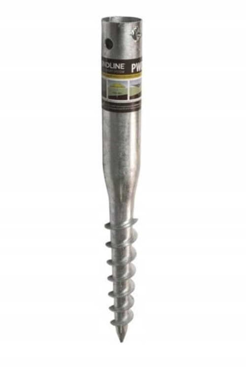 Domax Serie - Stalen Parasolbasis - 68x650mm - Schroefbasis - Montage Zonder Fundament