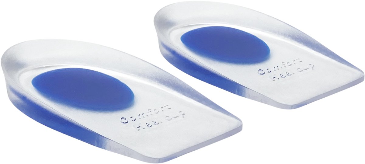 Purepeak Schoen Verkleiner Set - 2 Stuks - Geschikt voor Schoenmaten 40 tm 45 - Antislip Hielzooltjes - Gel - Hielbeschermers - Hielkussens