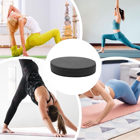 Coussinets D’équilibre Ovales En Mousse – Antidérapants, Pour Yoga, Pilates, Muscu Et Rééducation