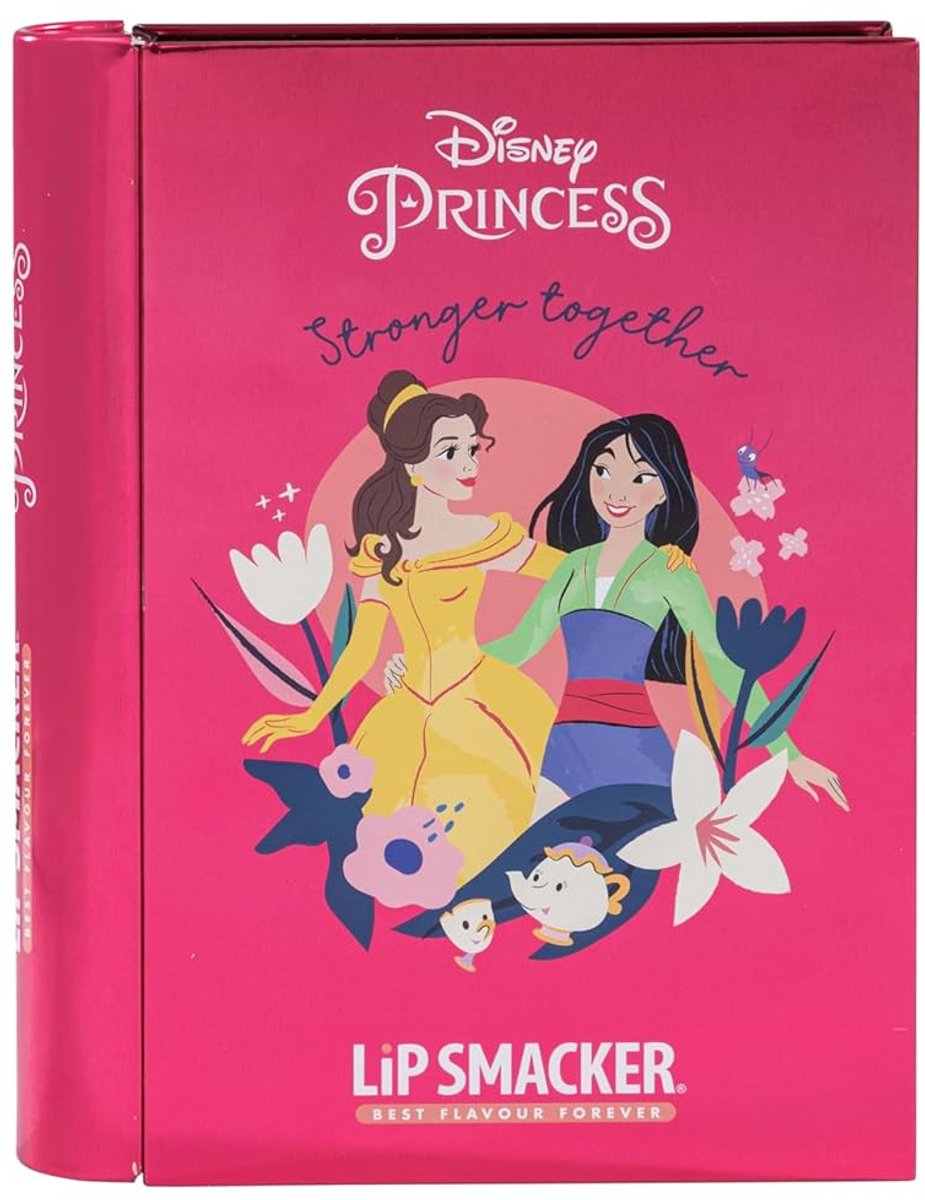 Lip Smacker Disney Princess Blockbuster Set All-in-One Makeup Giftset for Kids Princess Look