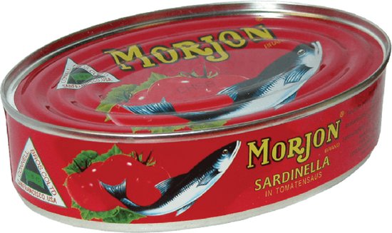 Morjon | Sardines in Tomatensaus | 3 stuks | 215 gram
