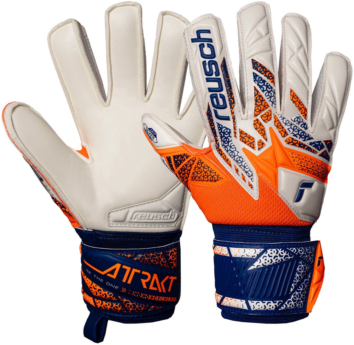 1200x1170.jpg Reusch Torwarthandschuhe Attrakt Silver Junior - Afbeelding 1