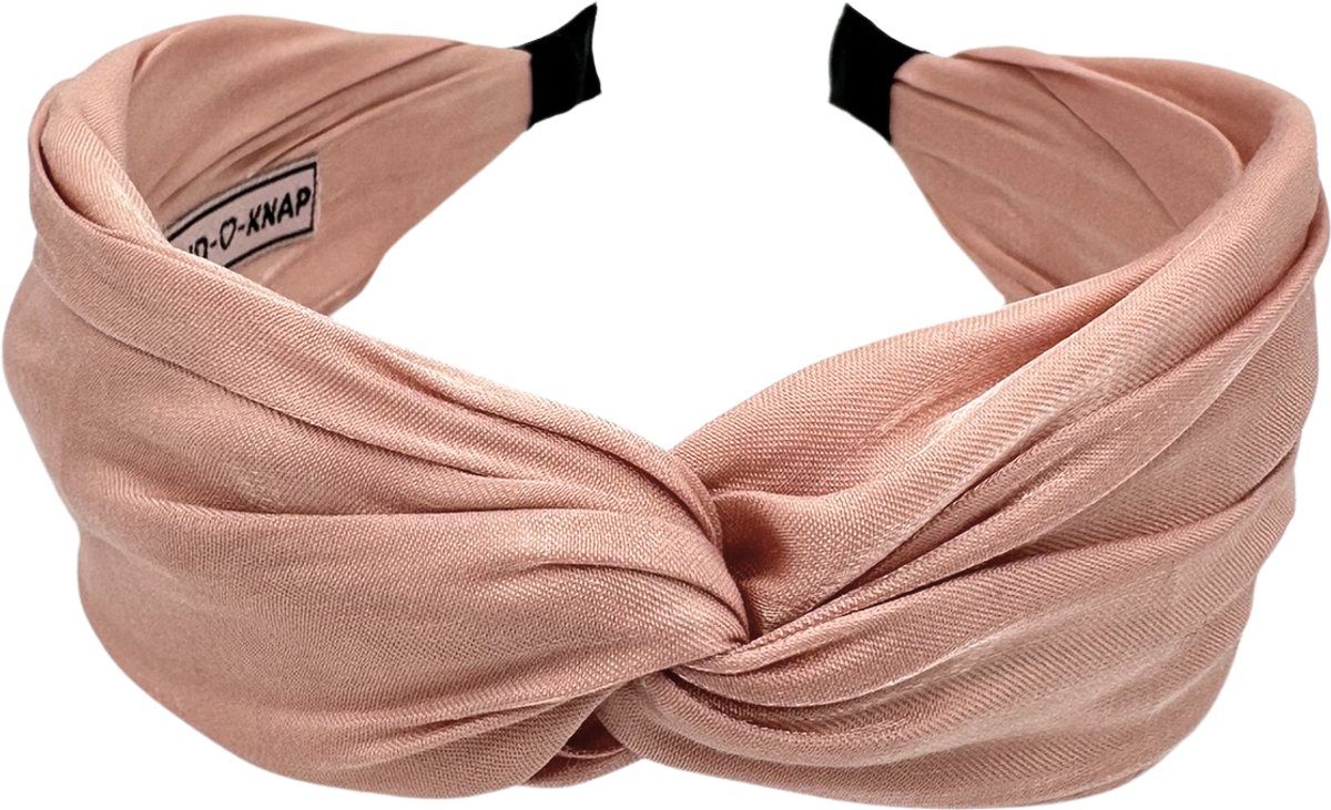 Altijd Knap - Haarband Shining Pink - Brede roze haarband met lichte glans