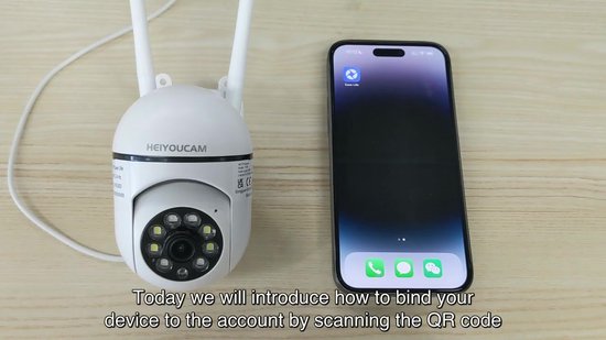 3MP WiFi Indoor Beveiligingscamera, 2K voor Mount met Full
