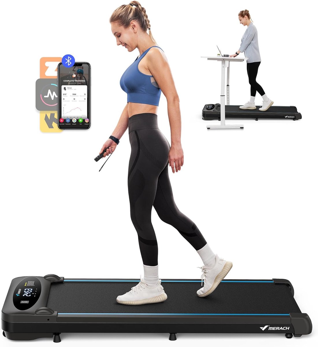 MKSS® Walking Pad - Wandelband Fitness - Loopband Elektrisch