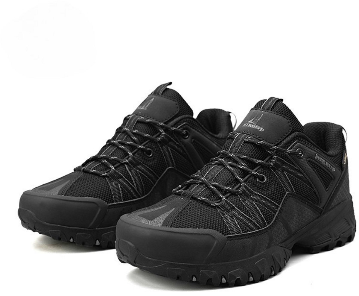 Wandelschoenen Waterdicht Lederen Hicking schoenen Berg schoenen Wandelschoenen heren Zwart