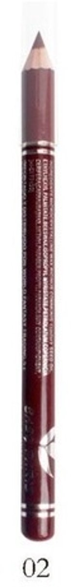 Easy Paris Cosmetics - Oogpotlood - Eyeliner Pencil - Extra Waterproof - Rood Bruin - Magenta Oscuro - Nummer 002 - 1 Stuks