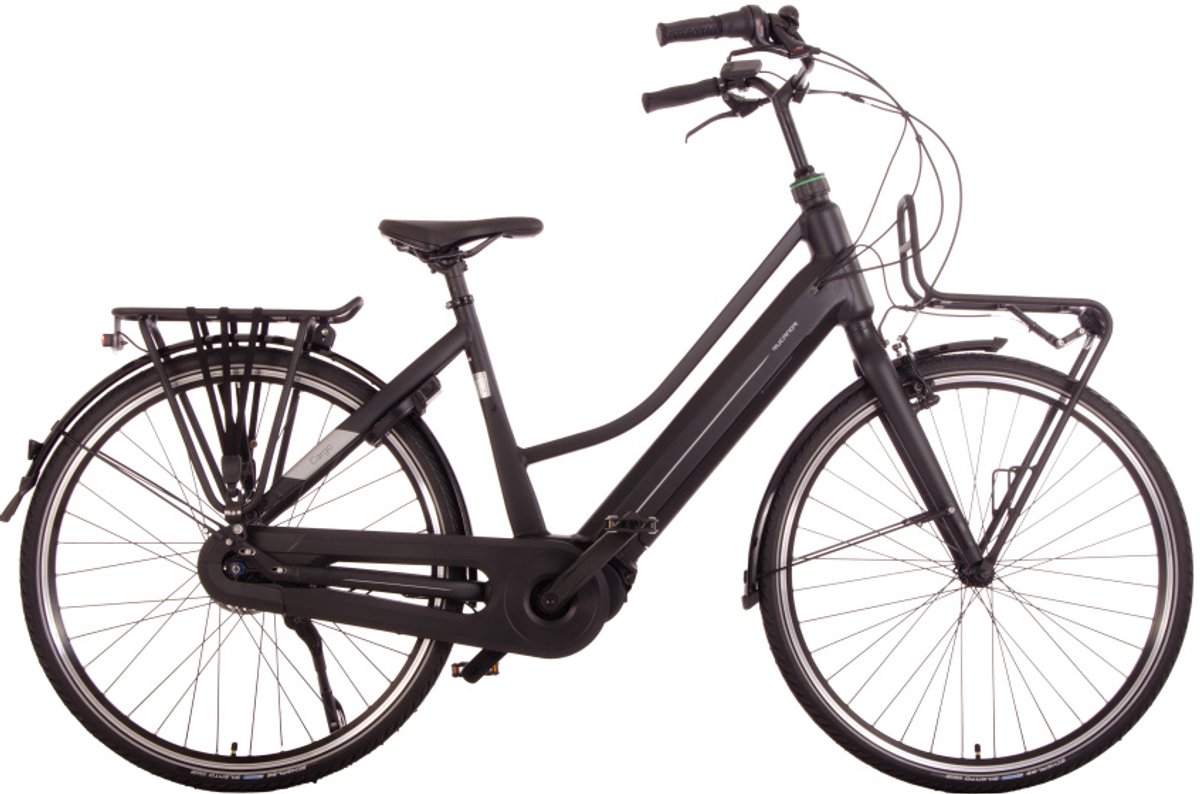 Rucanor Cargo - Elektrische fiets 28 Inch - 50 cm - Damesfiets met 7 versnellingen - Rollerbrake - 550 Wh Accu - Matzwart - Rucanor - €1.399,00