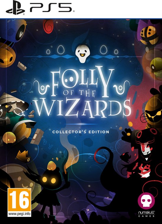 Jeu Folly Of The Wizards Pour PS5 - Neuf Sous Blister - Édition NUMSKULL - PEGI 16