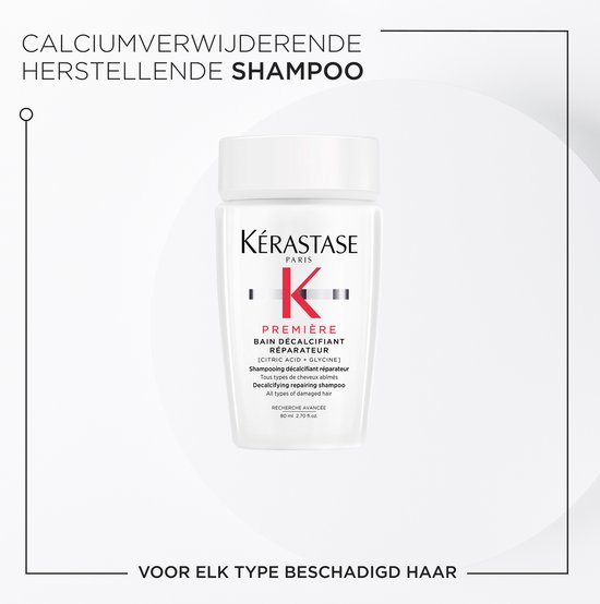 Kérastase Première Discovery Set & Gloss Absolu Haarolie + Cadeau – Première Pre-Shampoo 45ml, Shampoo 80ml, Haarmasker 75ml & Gloss Absolu Anti-frizz Haarolie 45ml + Shampoo 30ml Cadeau - Voor elk type beschadigd haar - Geschenk, Giftset vrouw