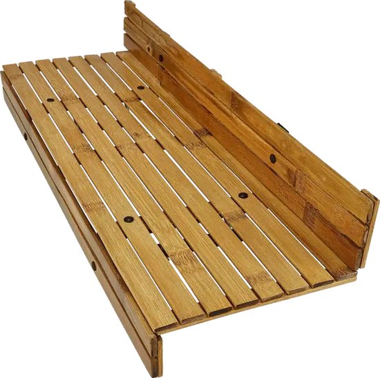 Bamboe Balkonbar/ balkontafel – Naturel – Tali – 90 x 30 cm