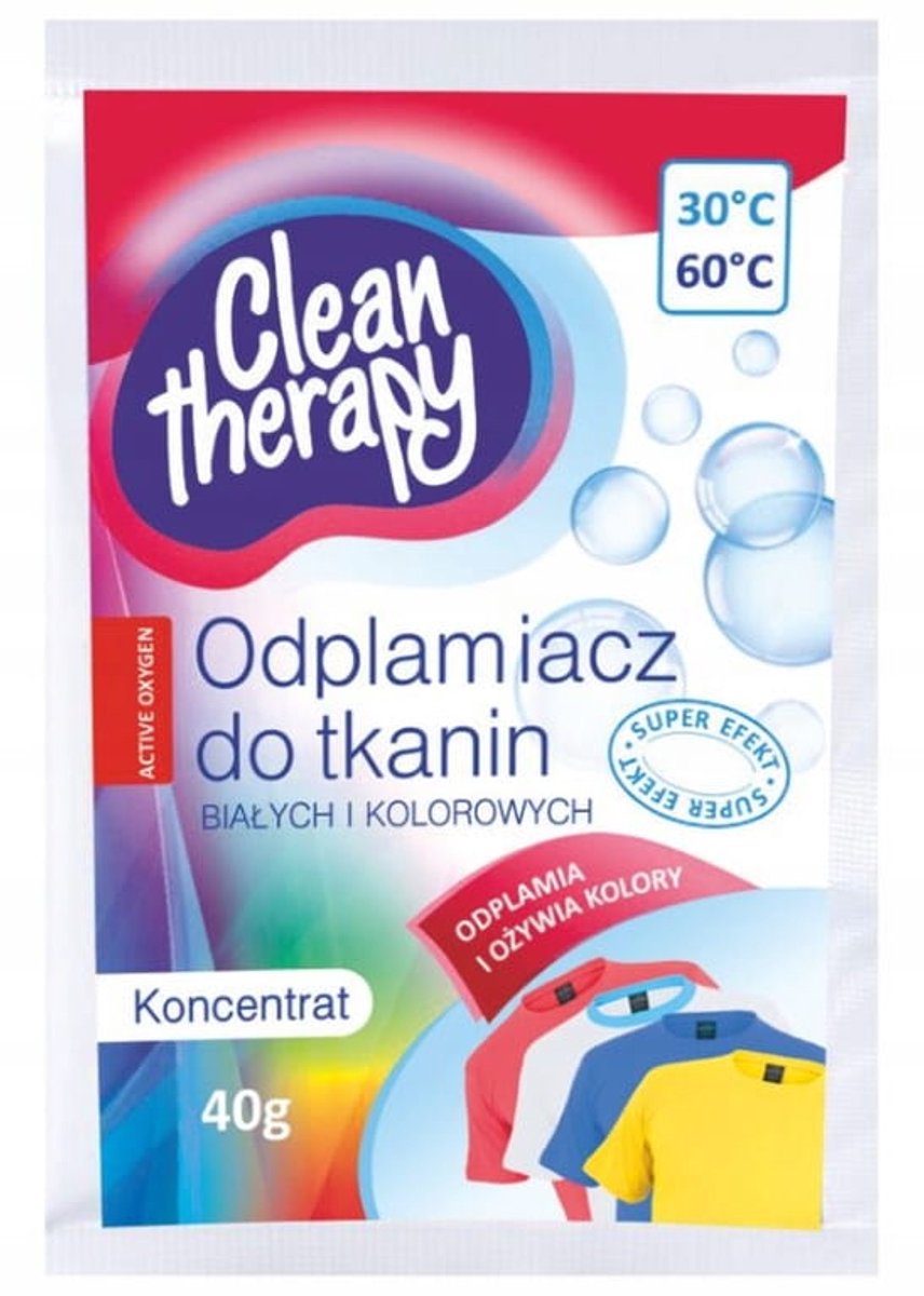 RAVI Clean Therapy - Odplamiacz - Witte en Kleurrijke Stof - 40g - Concentratie