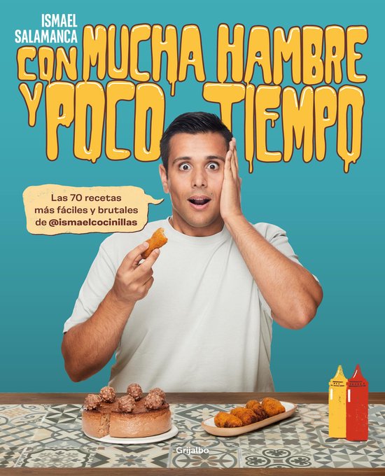 Con mucha hambre y poco tiempo - cover
