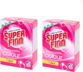 Lessive en poudre Superfinn Couleur 30 lavages X2